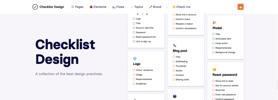 Checklist Design