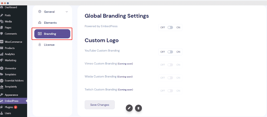 Custom Branding