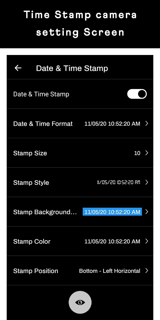 Timestamp Camera DateTime Location Stamp On Photo