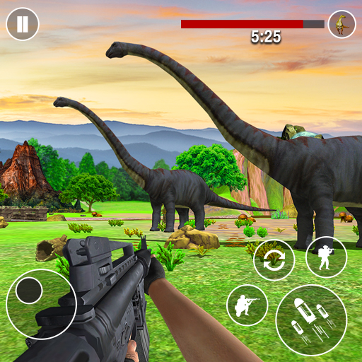 Deadly Dinosaur Hunter Shooter no Jogos 360