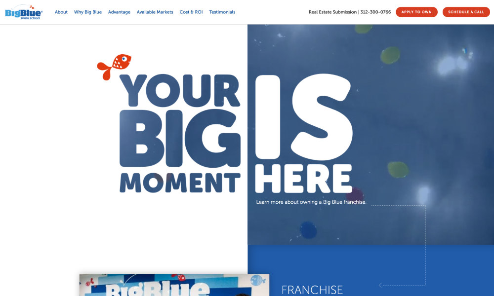 Big Blue Swim School Franchise