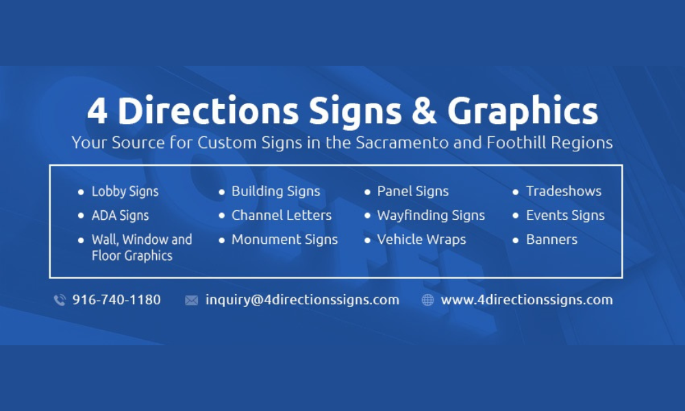 4 Directions Signs & Graphics