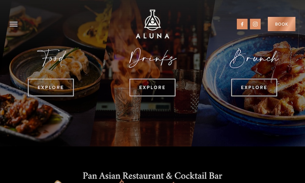 Aluna Cocktail Bar & Pan Asian Restaurant