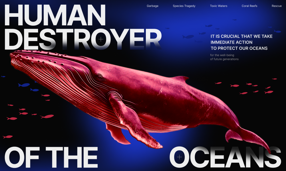 Human Destroyer of the oceans