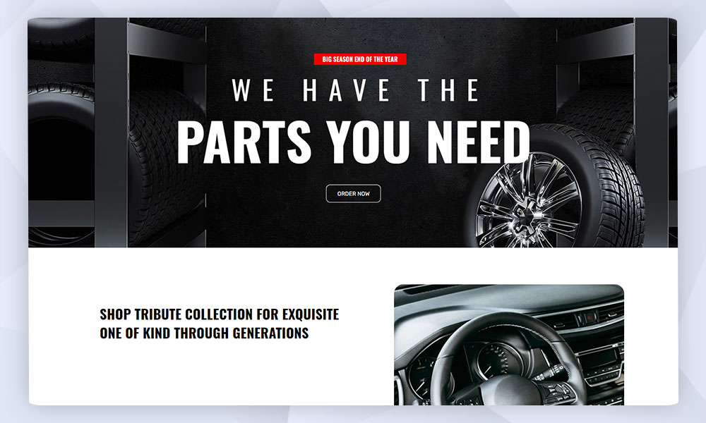 Motokits - Auto Parts & Services Creative Shopify Theme