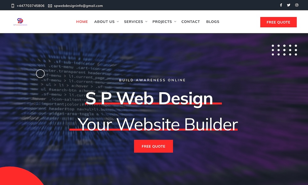 S P Web Design