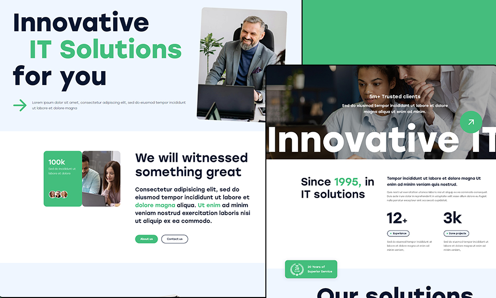 Itflowio IT company Website Webflow Template