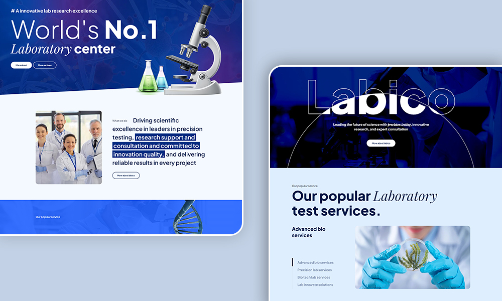 Labico Medical Website WebFlow Template