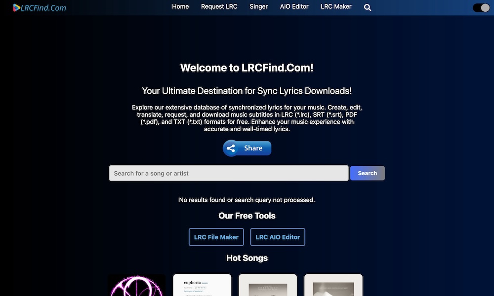 LRCFind.Com