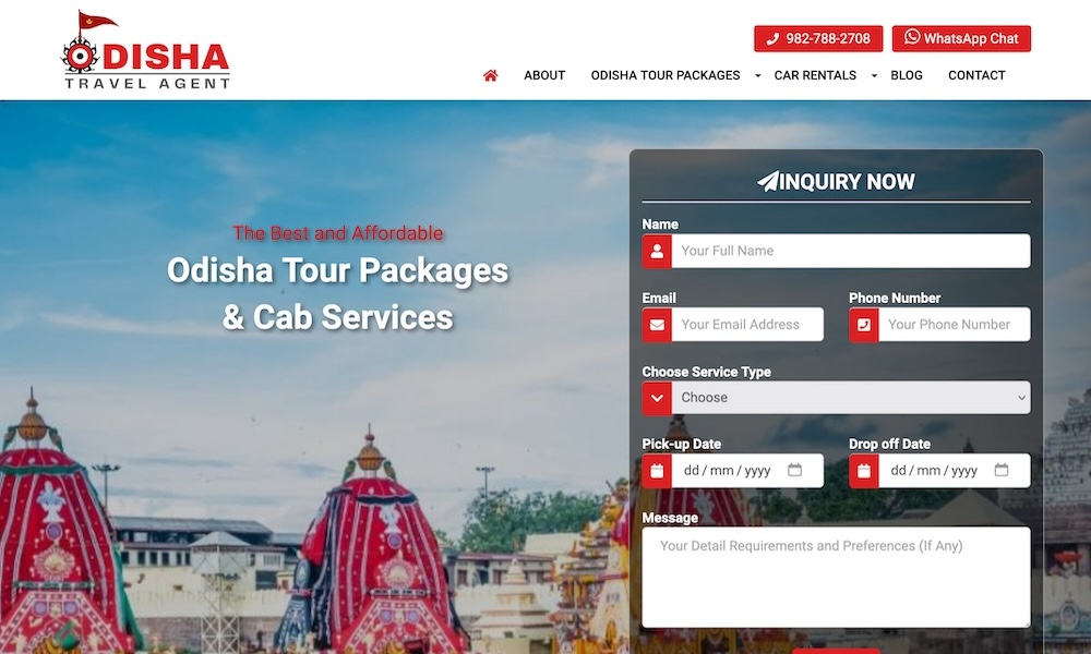 Odisha Travel Agent