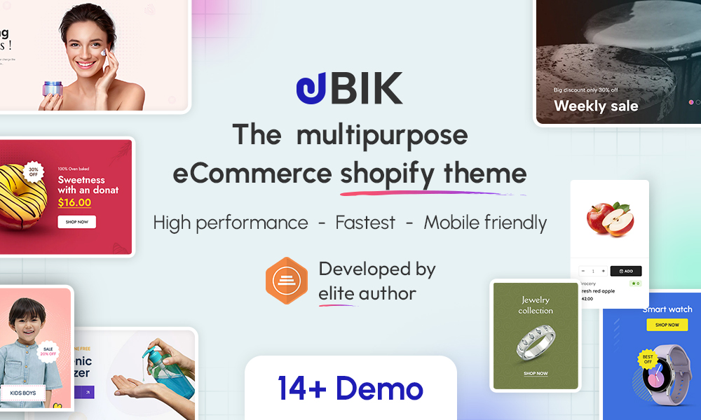 Ubik - The Multipurpose eCommerce Shopify Theme