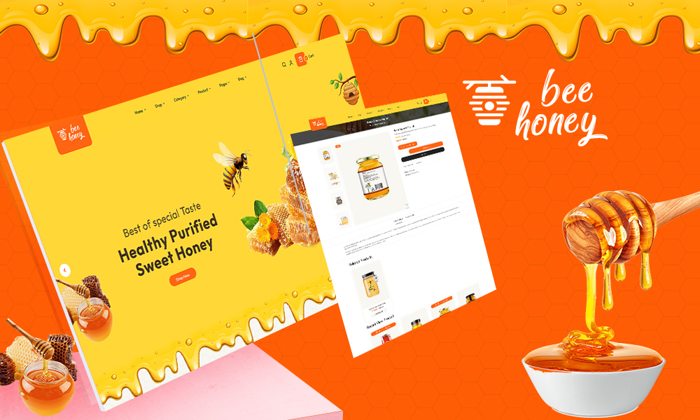 HoneyBee – Ecommerce Theme for Honey, Agricultural, Sweets, Delicious Shops