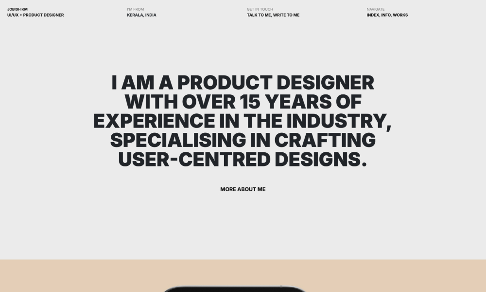 Jobish KM - Product Designer (UI/UX)