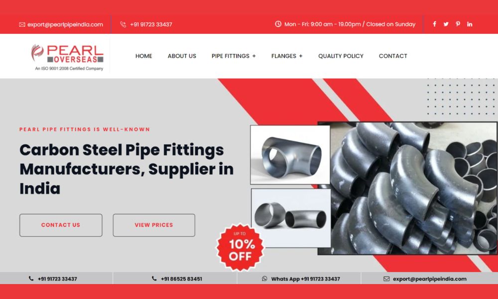 Pearl Pipe Fittings