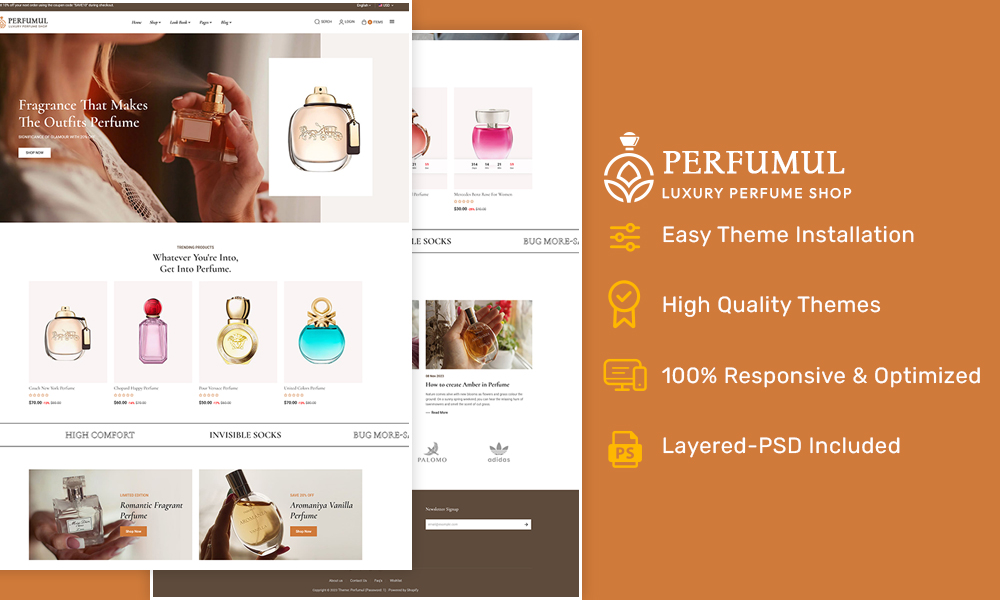 Perfumul – Luxury Perfumes & Cosmetics Stores – Ecommerce Theme