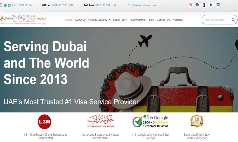 Regal Dubai Travel Agency