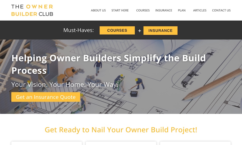 The Owner Builder Club