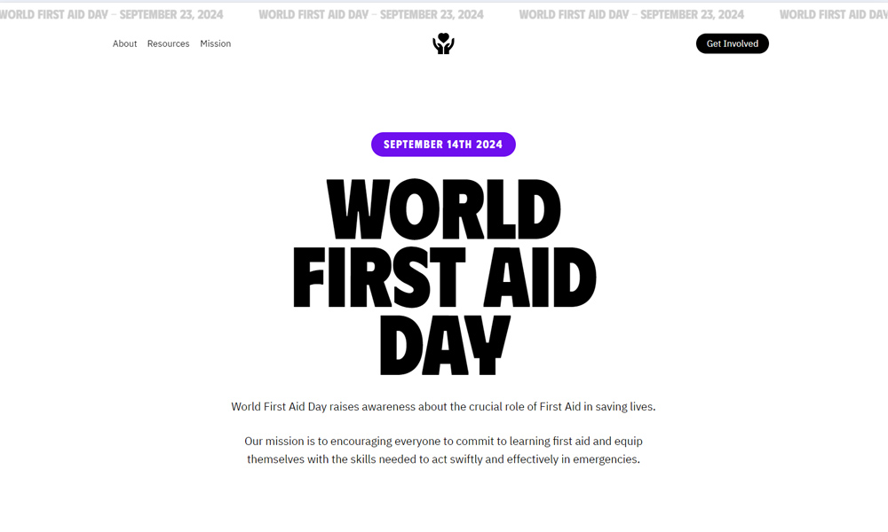 World First Aid Day