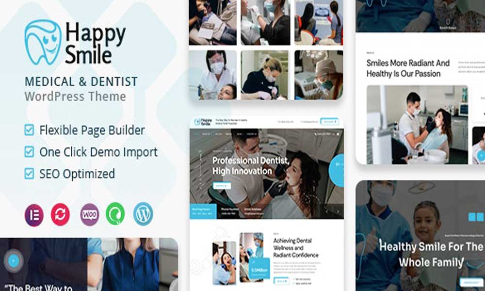 Happysmile – Medical and Dentist WordPress Theme