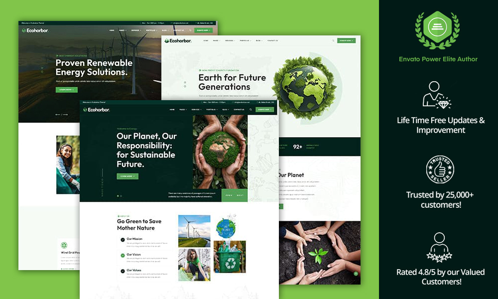 Ecohorbor – Ecology & Environment WordPress Theme