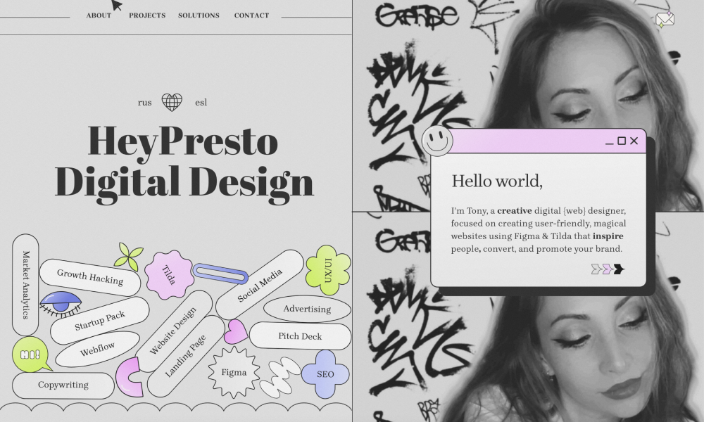 HeyPresto: design portfolio