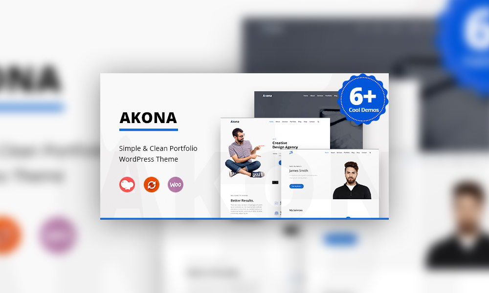 Akona - Multipurpose Portfolio WordPress Theme