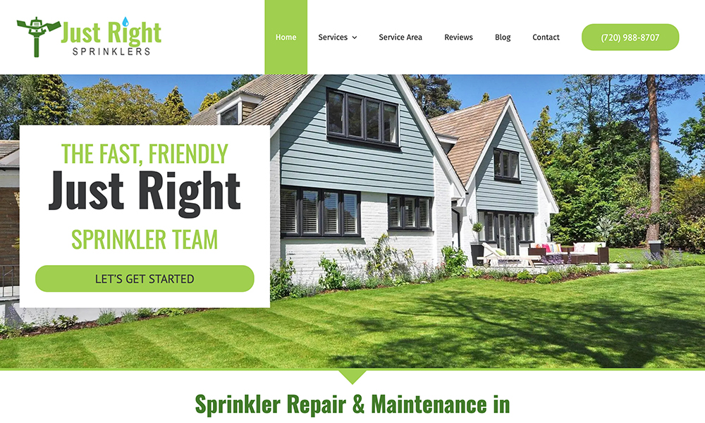 Just Right Sprinklers