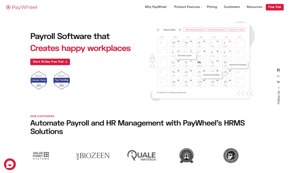 PayWheel Payroll Software