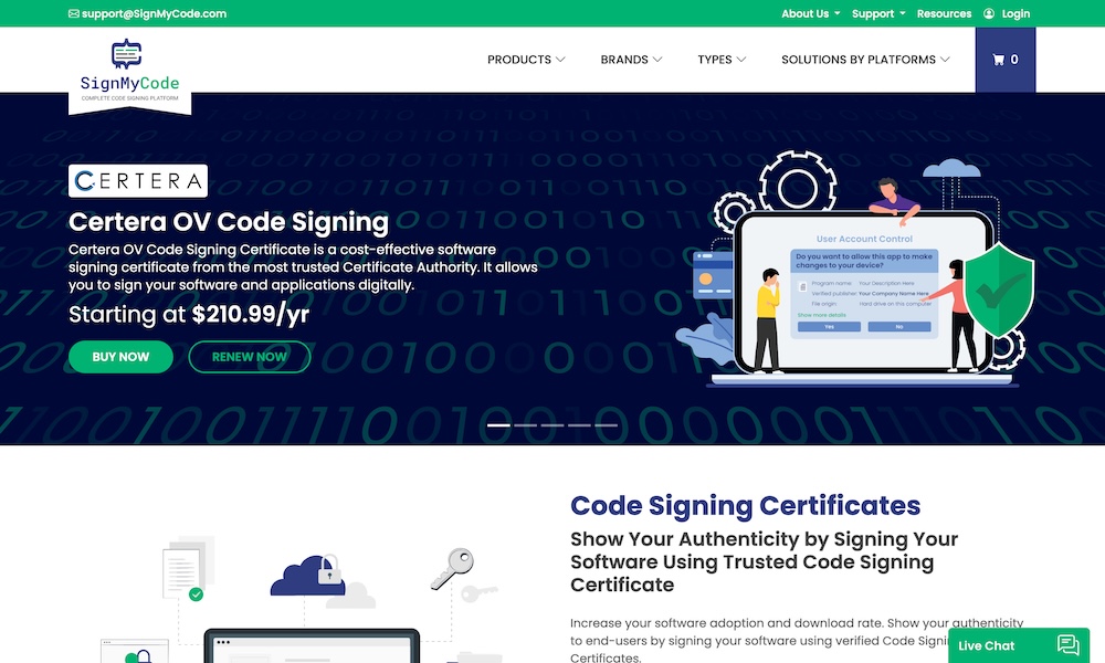 SignMyCode