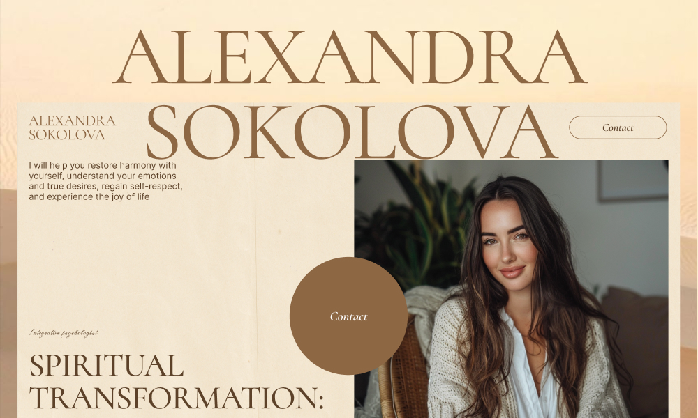 Alexandra Sokolova Psychologist