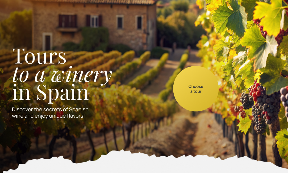 Tours to a winery in Spain