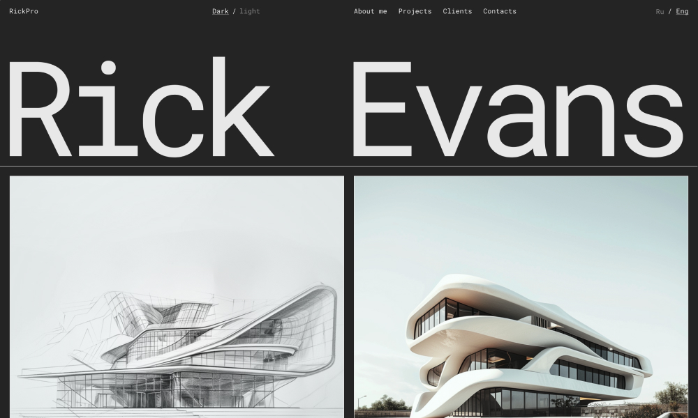 Architect's website