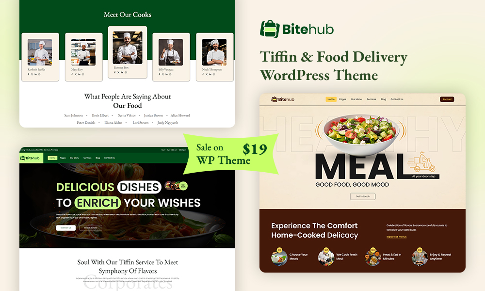 Bitehub WordPress Theme