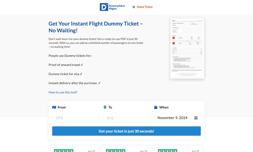 Dummyticket.flights