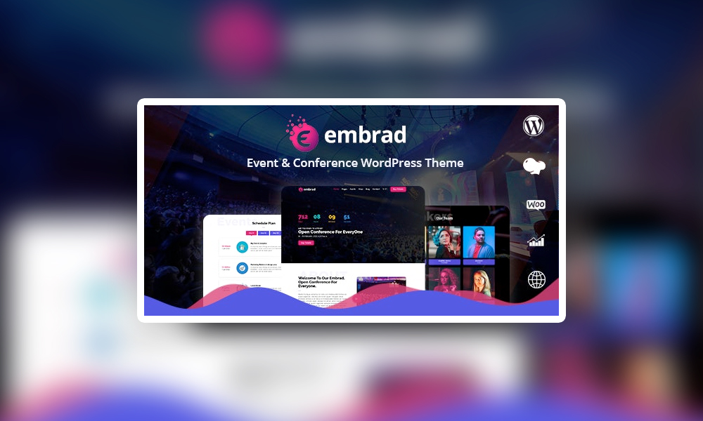 Embrad – Event & Conference WordPress Theme