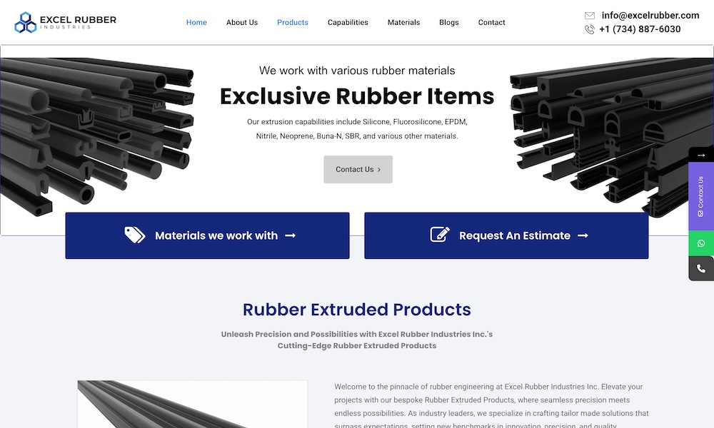 Excel Rubber Industries inc