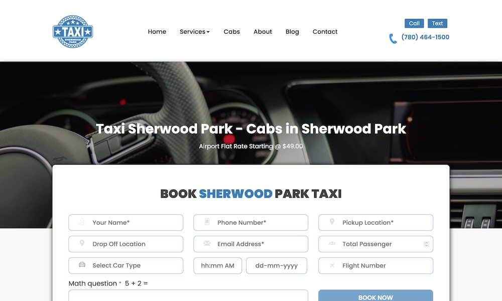 Taxi Sherwood Park