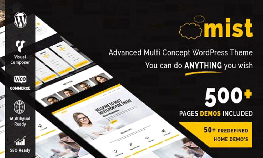 Mist – Advanced Multi-Concept Theme