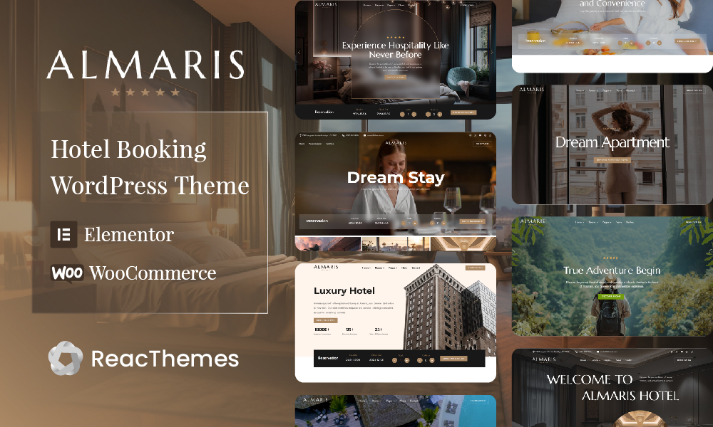 Almaris - Hotel Booking WordPress Theme