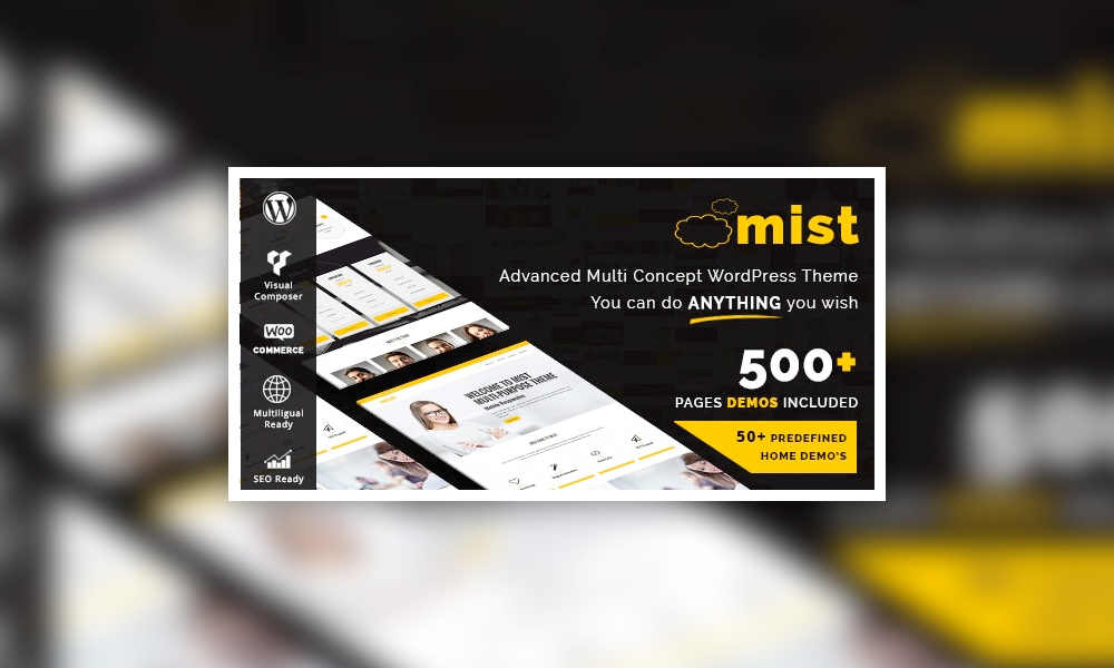 Mist – Advanced Multi-Concept Theme